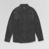Zander Shirt- Asphalt Black - (KIDS) -Volcom Store C0532307 ASB 1