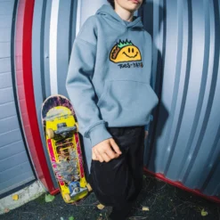 Psychstone Elastic Waist Trousers - Black - (KIDS) -Volcom Store C1232400 BLK LIFESTYLE2 scaled