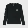 Iconic Stone Gid T-Shirt - Black - (KIDS) -Volcom Store C3632500 BLK 1