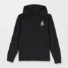 Iconic Stone Gid Hoodie - Black - (KIDS) -Volcom Store C4132505 BLK 1