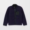 Muzzer Fuzzar Zip Sweatshirt - Dark Purple - (KIDS) -Volcom Store C4832351 DPL 1