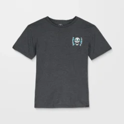 Skeltone T-Shirt - Heather Black - (KIDS) -Volcom Store C5732500 HBK 2