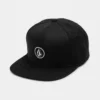 Quarter Twill Cap - Black -Volcom Store D5512322 BLK 1