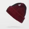 Full Stone Cuff Beanie - Lifeguard Red -Volcom Store D5832200 LRD 1