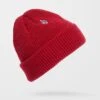 Full Stone Beanie - Lifeguard Red -Volcom Store D5832202 LRD 1