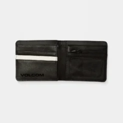 Slim Stone Small Wallet - Black -Volcom Store D6042407 BLK 3 86e069c9 32ec 43be 9e5d b8712e3fe588