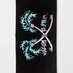V Ent Pepper Towel - BLACK