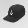 Full Stone Flexfit Cap - Black - (KIDS) -Volcom Store F5512320 BLK 1 bf3700e7 e7c3 41e3 9864 e1243e9f8f93