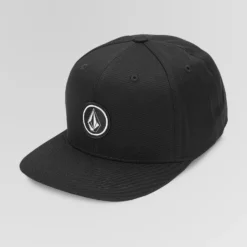 Quarter Twill Cap - Black - (KIDS)