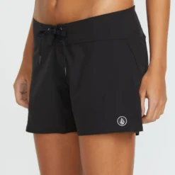 Simply Solid 5 Boardshort - BLACK -Volcom Store O0812302 BLK 1