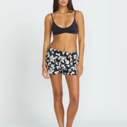 Midnight Lily 2 Boardshort - BLACK -Volcom Store O0812500 BLK 3