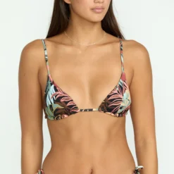 Day And Night Tropic Triangle Bikini Top - MULTI -Volcom Store O1412502 MLT 1