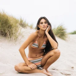 Sol Song Slide Triangle Bikini Top - MULTI 10 Sol Song Slide Triangle Bikini Top - MULTI -Volcom Store O1412510 MLT LIFESTYLE2