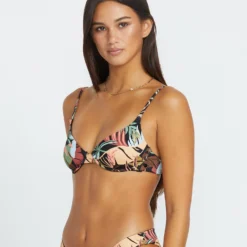 Day And Night Tropic Uwire Bikini Top - MULTI -Volcom Store O1512502 MLT 2
