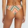 Sol Song Stripe Cheekini Bikini Bottom - MULTI -Volcom Store O2112507 MLT F