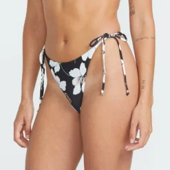 Midnight Lily Skimpy Bikini Bottom - BLACK -Volcom Store O2312500 BLK 4