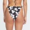Midnight Lily Skimpy Bikini Bottom - BLACK -Volcom Store O2312500 BLK F
