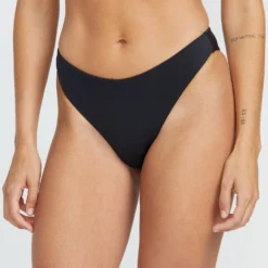 Simply Seamless Skimpy Bikini Bottom - BLACK -Volcom Store O2312506 BLK 1