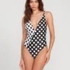Its A New Dot 1-Piece - Black -Volcom Store O3012002 BLK F