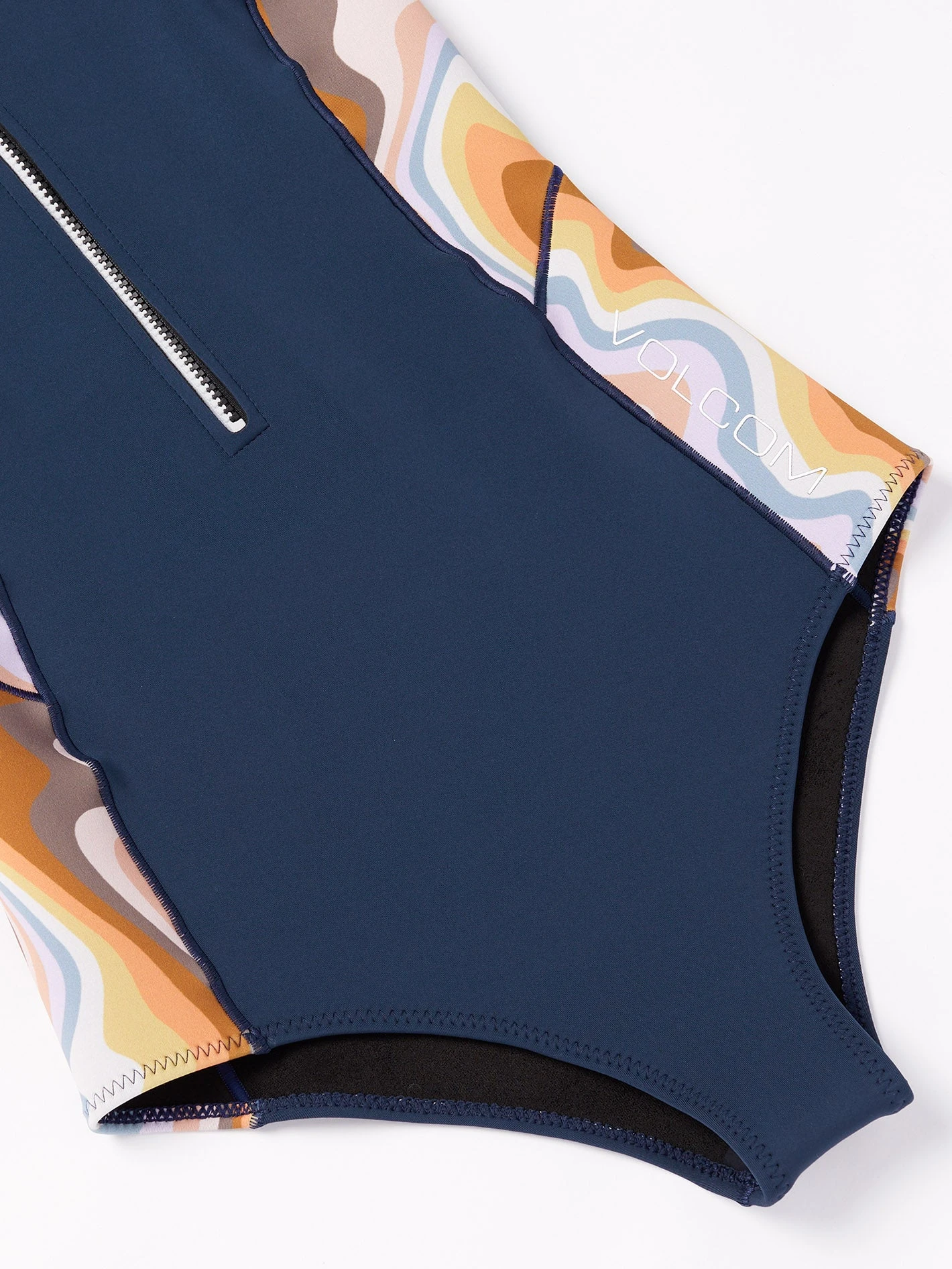 1Mm Front Zip Short John Wetsuit - NAVY 6 1Mm Front Zip Short John Wetsuit - NAVY - Image 4