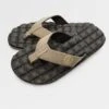 Recliner Sandals - KHAKI -Volcom Store V0812350 KHA F