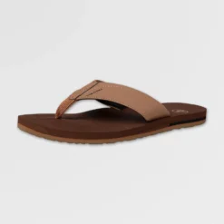 Victor Sandals - BROWN KHAKI -Volcom Store V0812351 BKH 1