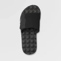 Recliner Slide Sandals - BLACK WHITE 12 Recliner Slide Sandals - BLACK WHITE -Volcom Store V0812357 BWH 3