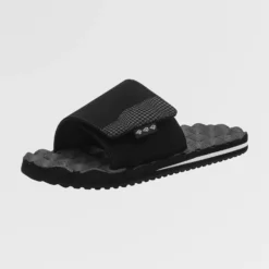 Recliner Slide Sandals - BLACK WHITE 13 Recliner Slide Sandals - BLACK WHITE -Volcom Store V0812357 BWH 4