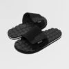 Recliner Slide Sandals - BLACK WHITE -Volcom Store V0812357 BWH F