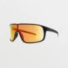 Macho Matte Black Sunglasses (Gray Red Lens) - GRAY RED CHROME -Volcom Store VE03500117 0000 F 0be3fe4e f71a 4170 abee c5cedd4b272c