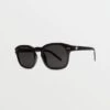 Earth Tripper Gloss Black Sunglasses (Gray Lens) - BLACK -Volcom Store VE03700201 BLK F 7378156f 4cad 4f88 83dd 3292f679aedc