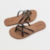 New School II Sandals - BLACK -Volcom Store W0812351 BLK F
