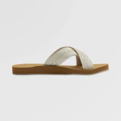 Volcom Double Cross Sandals - CREAM -Volcom Store W0812501 CRM 3